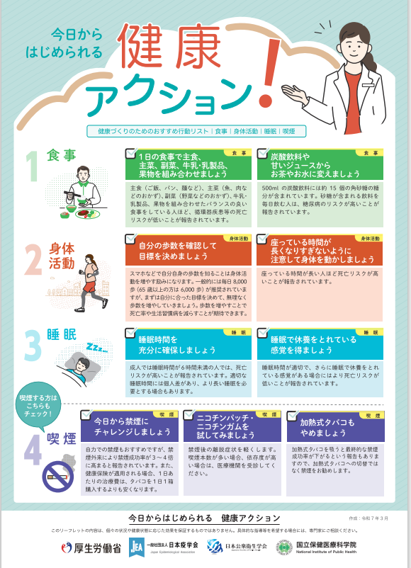 ちらし健康アクション